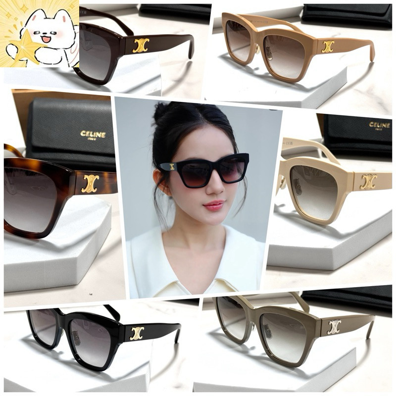 แว่นกันแดด Celine Triomphe 09 มิอ1 ของแท้ !! พร้อมอุปกรณ์ครบ