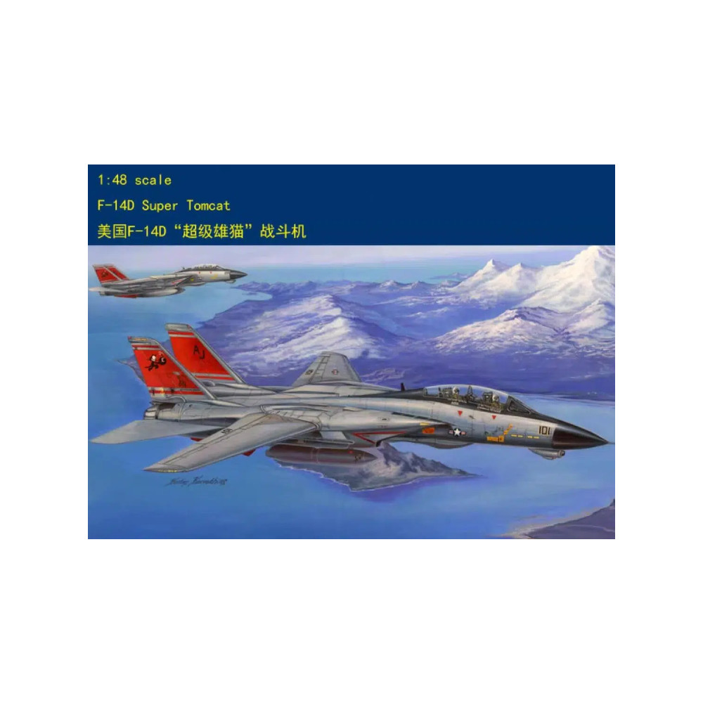 Hobbyboss 1/48 80368 F-14D Tomcat