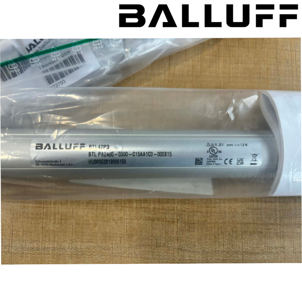 Balluff BTL PA2400-0300-C15AA1C0-000S15 (BTL47P3) Magnetostrictive Linear Position Sensor แบบ IO-Lin