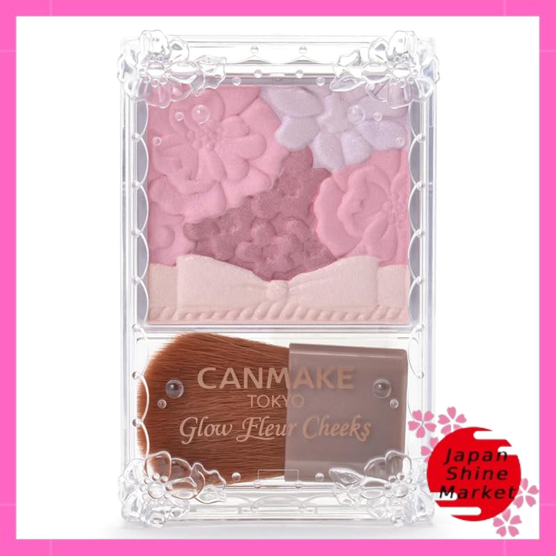 Canmake Glow Fleur Cheeks - Powder Blush Collection