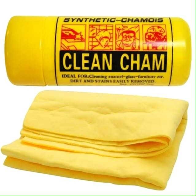 Kanebo Multipurpose Clean Cham Cloth Plus Tube Container Box DR