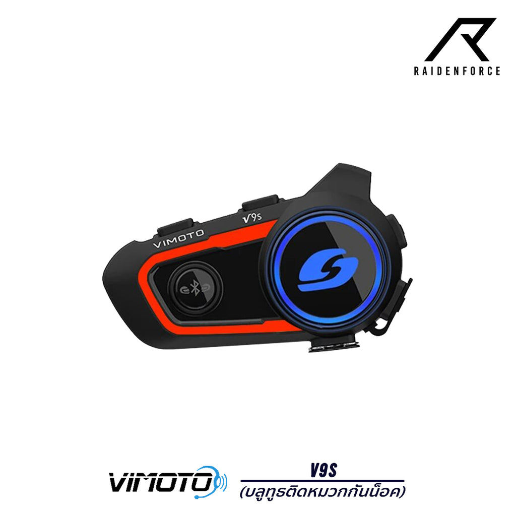 บลูทูธติดหมวกกันน็อค Vimoto v9s