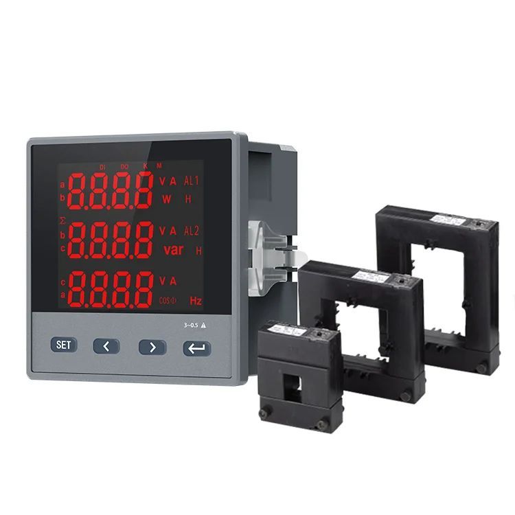 ใหม่ HY-501-6A4 AC380V และ DP-58 1000/5A Current เปลี่ยนแรงดันไฟฟ้า Mini Digital Voltmeter สําหรับรถ