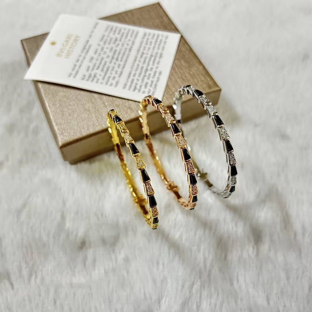 Fritillary Gold Snake Bone Bracelet Design Diamond Snake Bracelet Jewelry