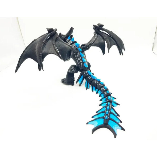 Cuero Dragon Toy chimulelo night Curry Dragon เขี้ยวกุด Articulion