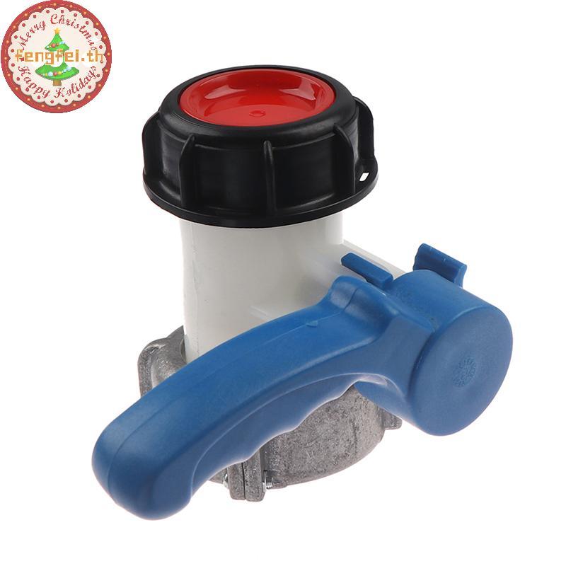 FENGIEI IBC ถัง 1000L DN50 75 มม.ลิตร 62 มม.ส่งออกชาย 2 นิ้ววาล์วผีเสื้อสวิทช์ TH