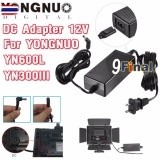 ชุดจ่ายไฟ YONGNUO 12V 5A AC Power Adapter with US Plug Voltage 100-240V By 9FINAL for YONGNUO YN600L