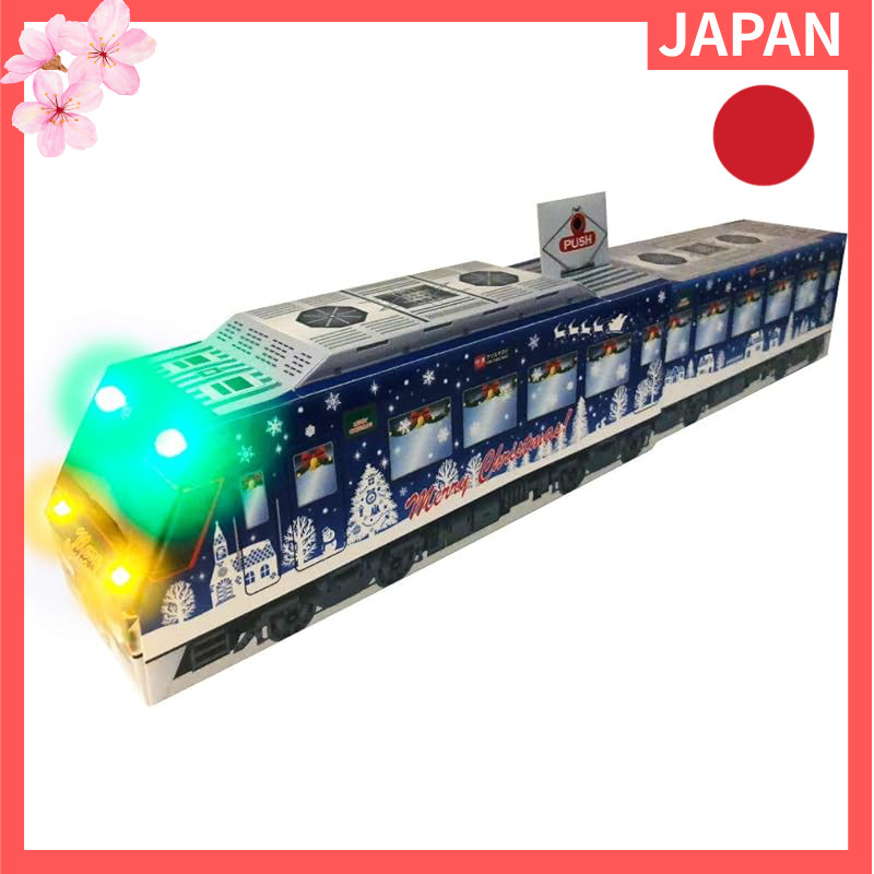 Sanrio Christmas Card Western Style Light & Melody 3D Pop-Up Train S7328【Direct from Japan】
