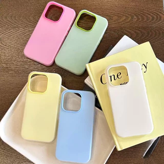 เคสโทรศัพท์แบบ 2 in 1 ซิลิโคนใส เคสเยลลี่ For iPhone 17 16 15 14 13 12 11 Pro Max X XR XS Max 7 8 6 Plus เคสไอโฟน 13 เคส