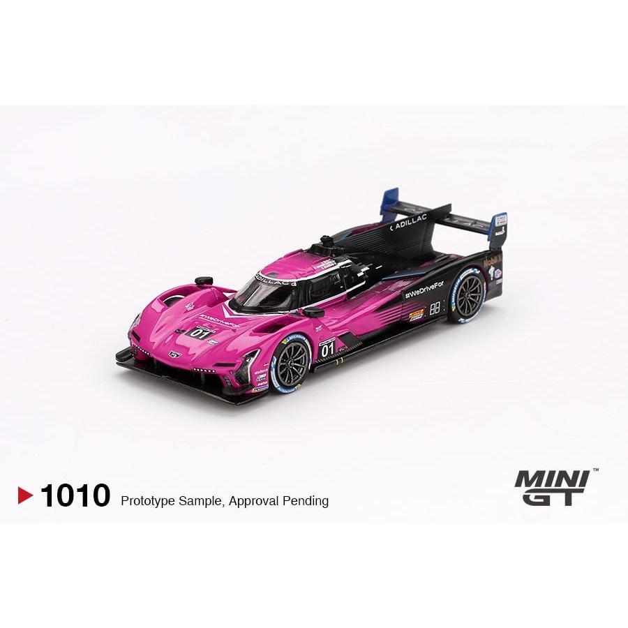 MINI GT No.1010 Cadillac V-Series.R #01 Cadillac Racing 2024 IMSA Petit Le Mans MGT01010
