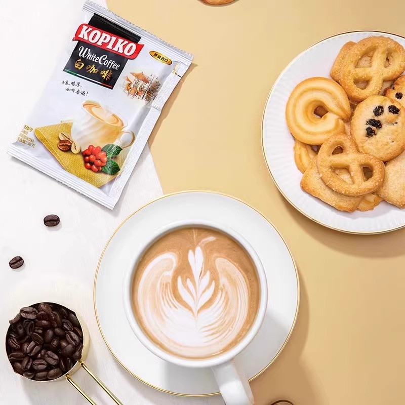 อินโดนีเซียนําเข้าkopiko kopikoกาแฟขาวสามในหนึ่งเดียวทันทีนักเรียนกาแฟสดชื่น600กรัมทั้งกล่อง11.11 1A
