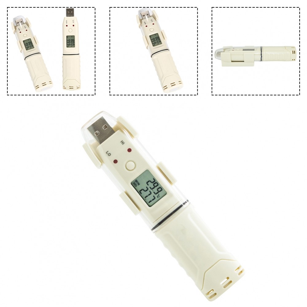 อุปกรณ์ตรวจสอบอุณหภูมิและความชื้นที่ทนทานสําหรับการเตือน GM1365/GM1366