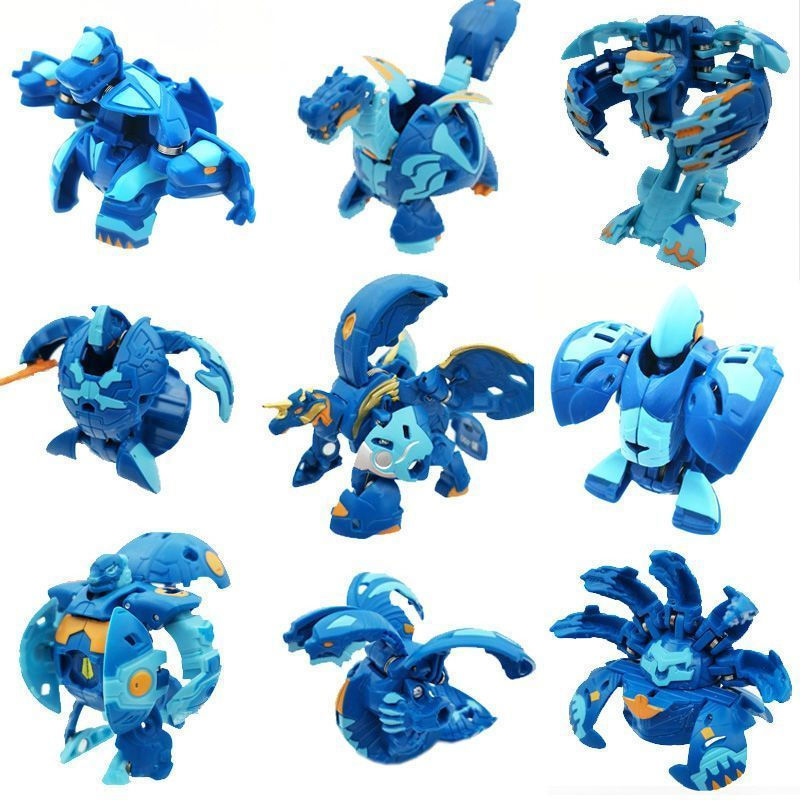 【พร้อมส่ง】Bakugan Bakugan Bakugan Fire ชุดไดโนเสาร์ Egg Ball Ejection ของแท้การเปลี่ยนรูปของเล่นเด็ก