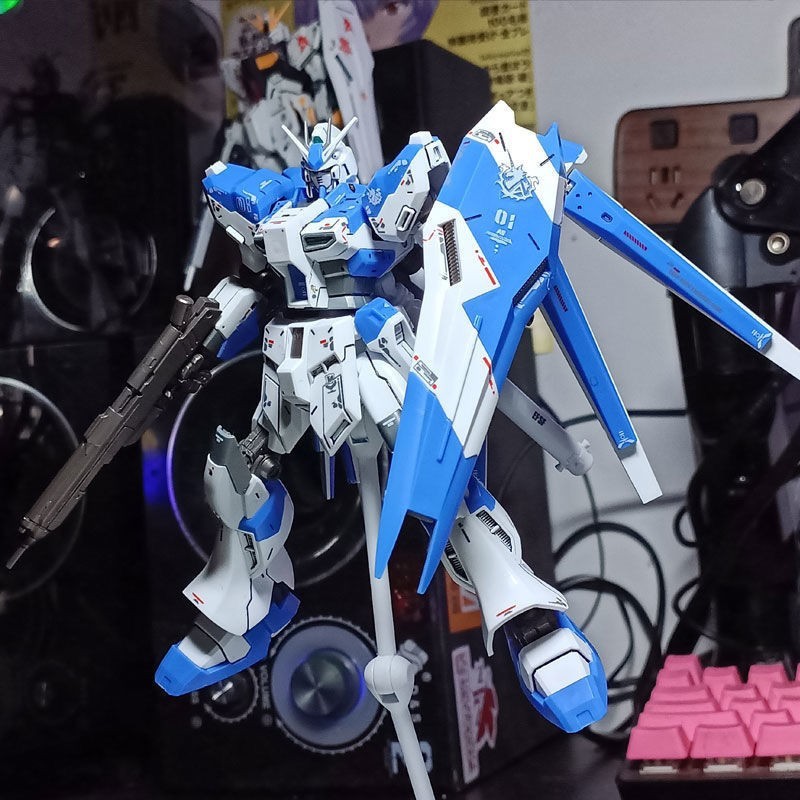 Star Fengshe Gundam รุ่น 1/144HG XFS Manatee Hi NU ประกอบแพลตฟอร์มวงเล็บรูป/ปลาเล็ก 11.13