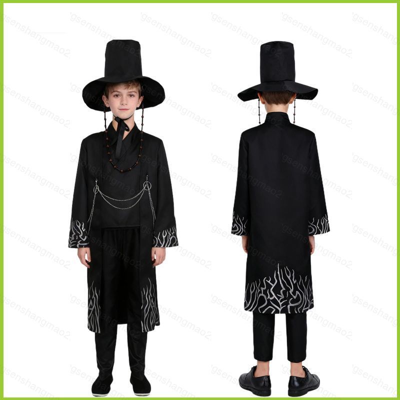 ชุดคอสเพลย์Demon HuntersสำหรับเกมSP2 พร้อมเสิร์ฟเวอร์Black Song แบบชาย