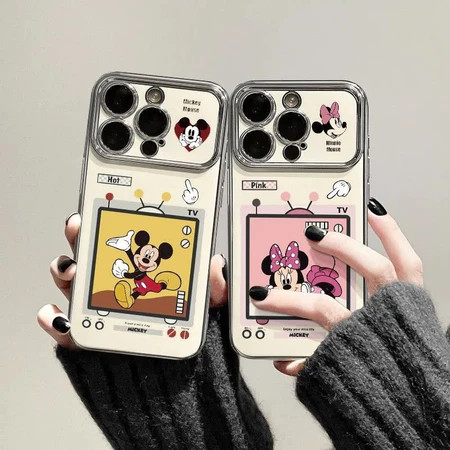 เคสโทรศัพท์ลายมิกกี้เม้าส์สำหรับ iPhone 11/13/14/15Pro/16/17Pro/16ProMax, X/XR/MAX, 7/8Plus เคสโทรศัพท์น่ารัก ZT6DSC0125