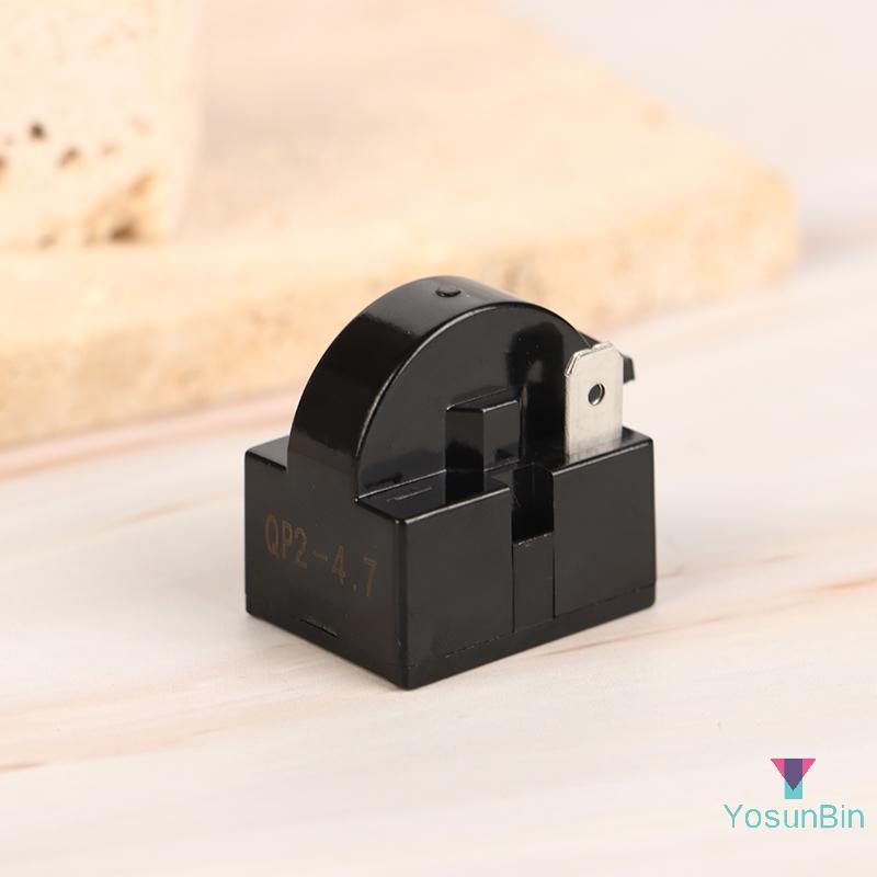 YosunBin] QP2-4.7 PTC Starter Relay 1 Pin ตู้เย็น Starter Relay และ 6750C-0005P ตู้เย็น Overload Pro