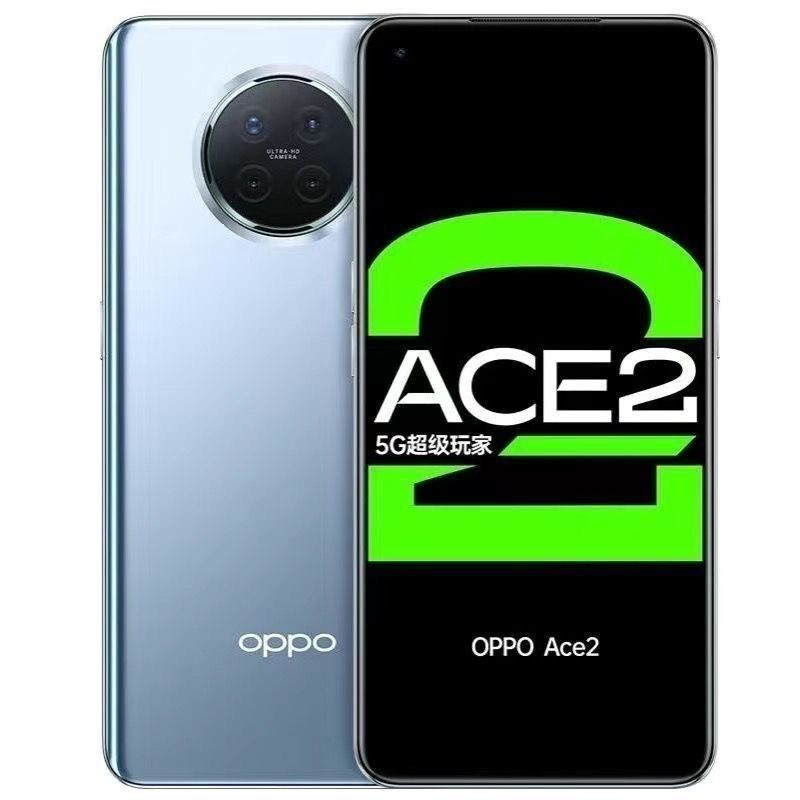 ราคาถูก opporenoace2 โปรเซสเซอร์ Qualcomm Snapdragon 865 พร้อมการชาร์จแฟลช 65W โทรศัพท์มือถือมือสองร