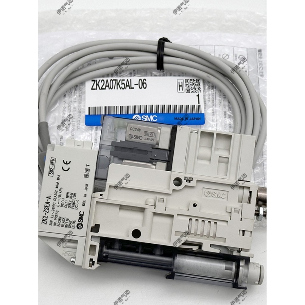 SMC เครื่องกําเนิดสูญญากาศ ZK2A07K5AL-06 ZK2A12K5AL-08 ZK2A10K5ALA-06 15KW