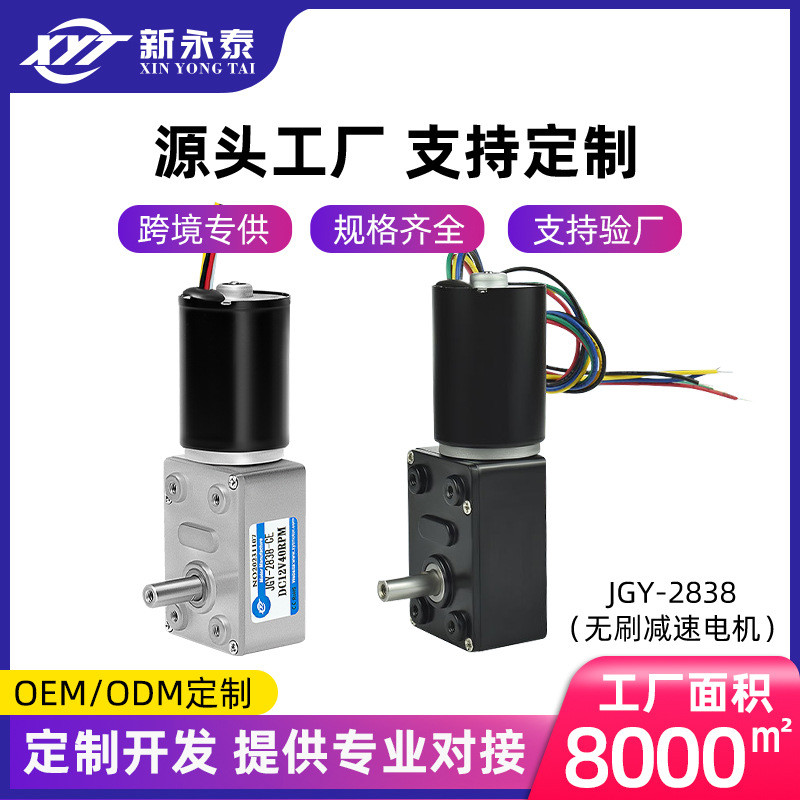 JGY-2838 Mini Snail Wheel Snail 12v DC Gear Motor 24v ปรับความเร็วได้ไปข้างหน้าย้อนกลับมอเตอร์