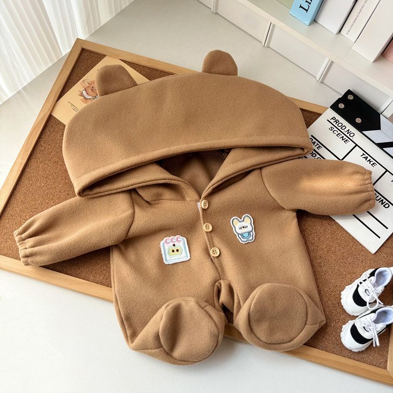 Qin Che Cotton Doll Baby Clothes 40cm Ichiban Reward Plush Doll Animal Dessert House Series เสื้อผ้า