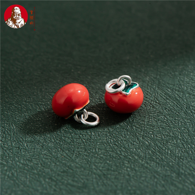 จี้เงินสเตอร์ลิง S925 กับ epoxy ดีไซน์เอง อุปกรณ์เสริมสร้อยคอ