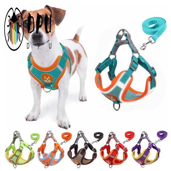 ปลอกคอสุนัข Cat Pectoral - ชุดคู่มือพร้อมเสื้อกั๊กสัตว์เลี้ยงสําหรับสัตว์เลี้ยงขนาดกลางขนาดเล็ก