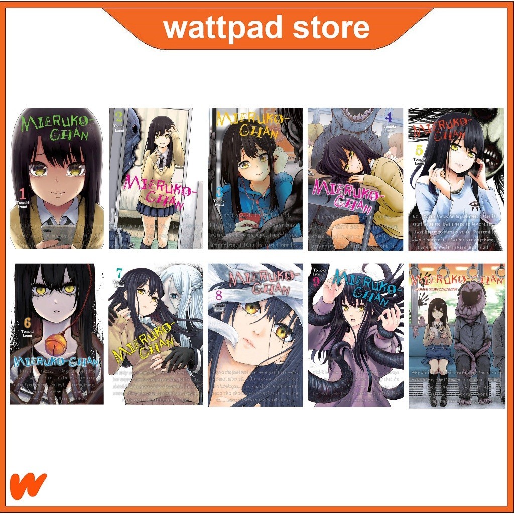 Manga Mieruko-chan (10 เล่ม) - booktopia