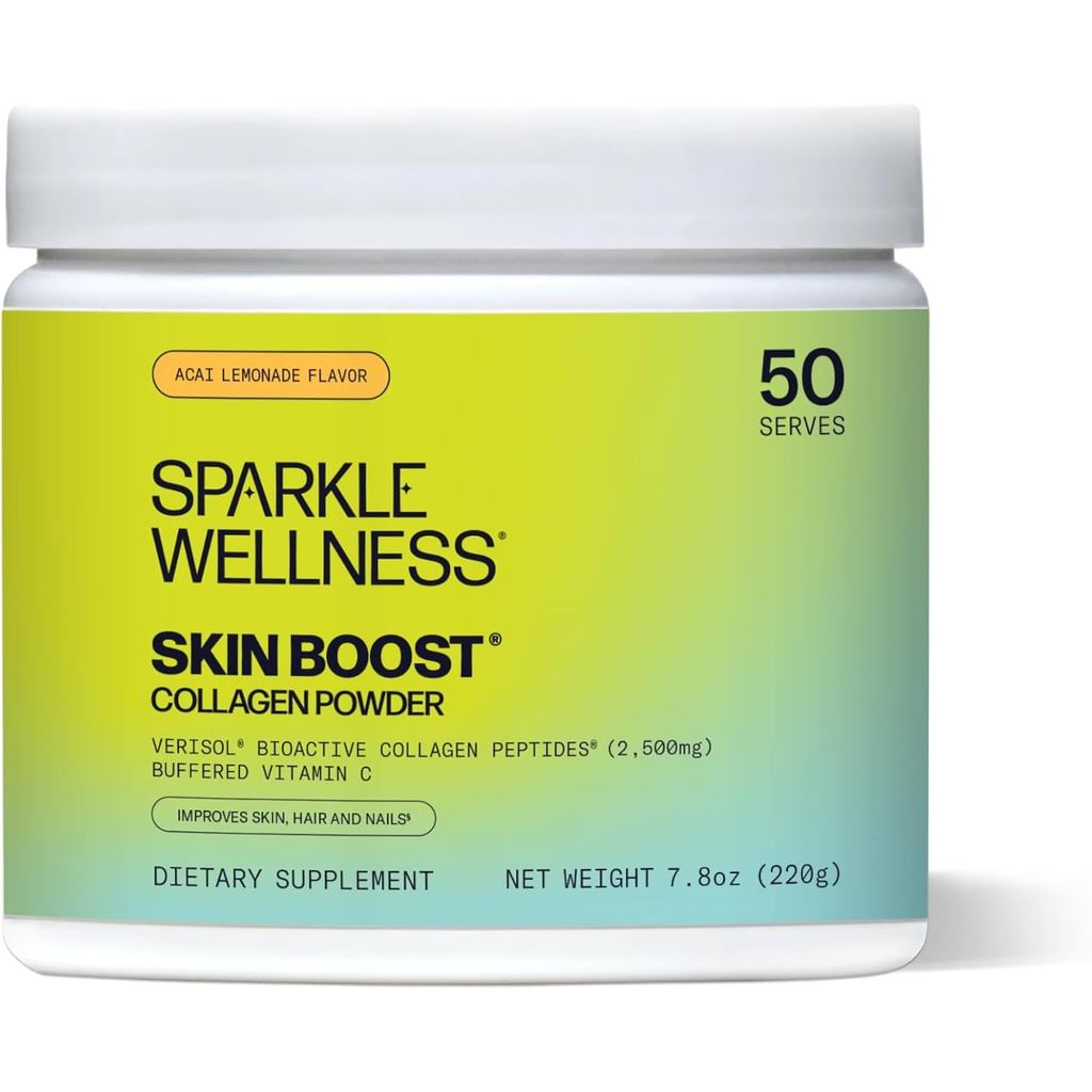 VERISOL Bioactive Hydrolyzed Collagen Peptides & วิตามินซี | คอลลาเจนผง เปิ้ล เพื่อสุขภาพเส้นผม ผิว 