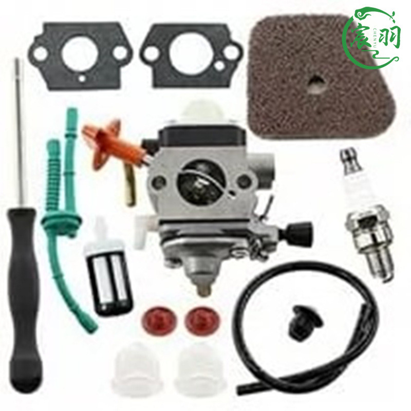 FS90R FS90R FS110 FS87 FS87R FS90 FS90K คาร์บูเรเตอร์กรองอากาศการใช้ท่อ