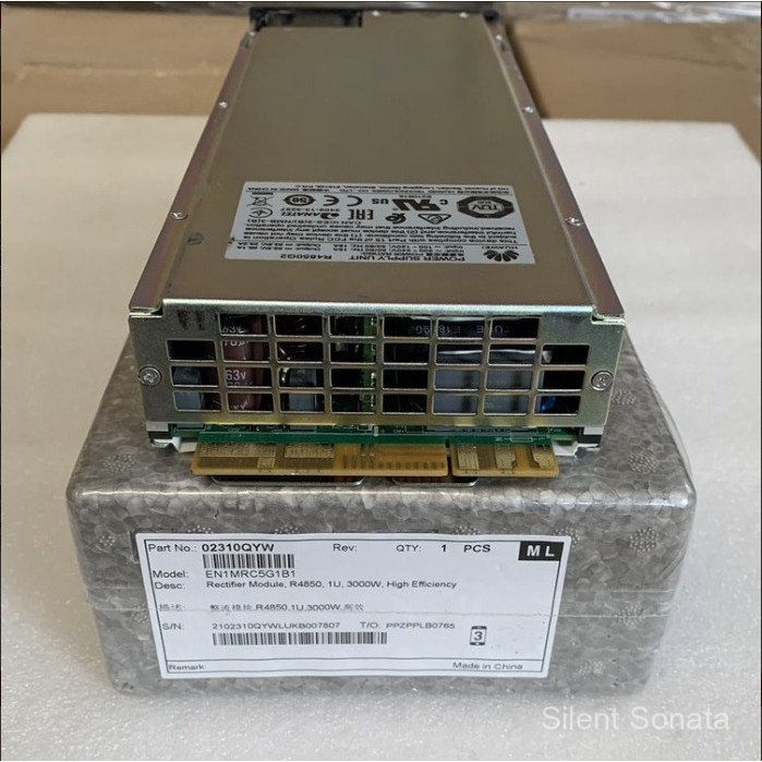 R4850G2 โมดูลวงจรเรียงกระแสการสื่อสาร 48V50A แหล่งจ่ายไฟพร้อมสวิตช์ DC โมดูล Huawei R4850G25G