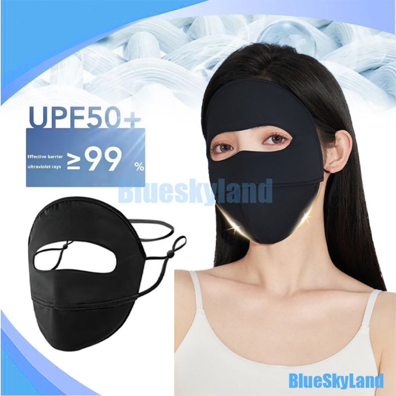 Full Face Anti UV Face Mask Anti UV Face Cover Mask สําหรับรถจักรยานยนต์ Full Face Anti UV Face Mask