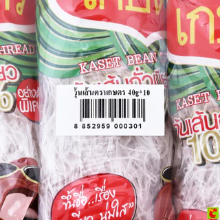 เกษตร วุ้นเส้นถั่วเขียว 100% 40 ก. แพ็ค 10