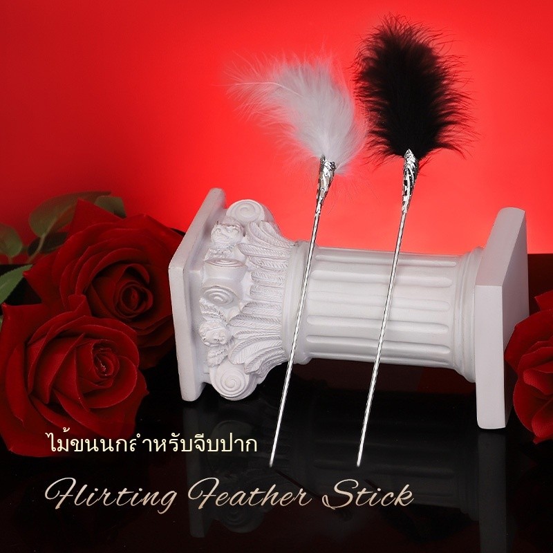 พร้อมส่งค่ะ✅SM ไม้ขนนกหยอกล้อนวดขนนกคู่เตียงอุปกรณ์ประกอบฉาก