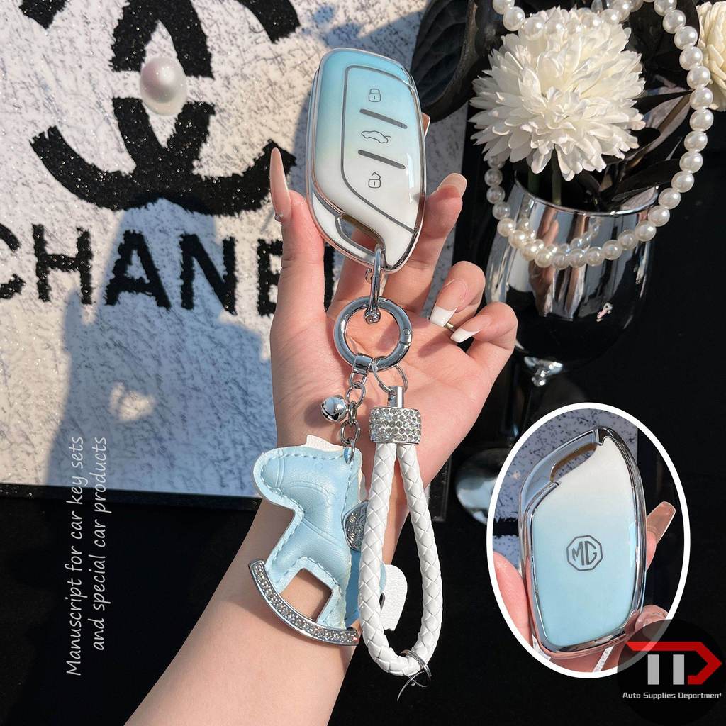 ปลอกกุญแจรถยนต์ MG TPU สําหรับ HS / ZS / MG 5 / /