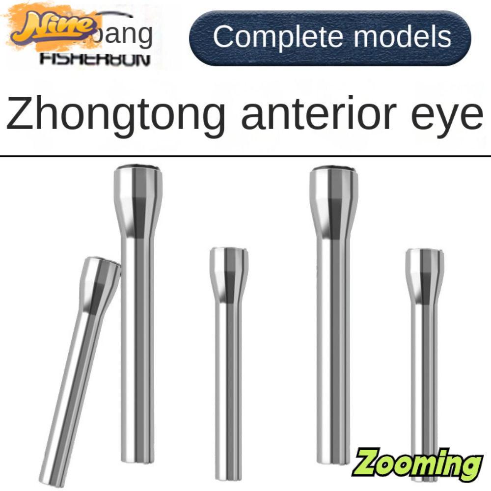 ZOOMING Chinatrrust เซรามิคแหวน, รูปไข่สแตนเลสตกปลา Rod Guide, O แหวน 2.8 มม.-4.6 มม.ตกปลากล่องอุปกร