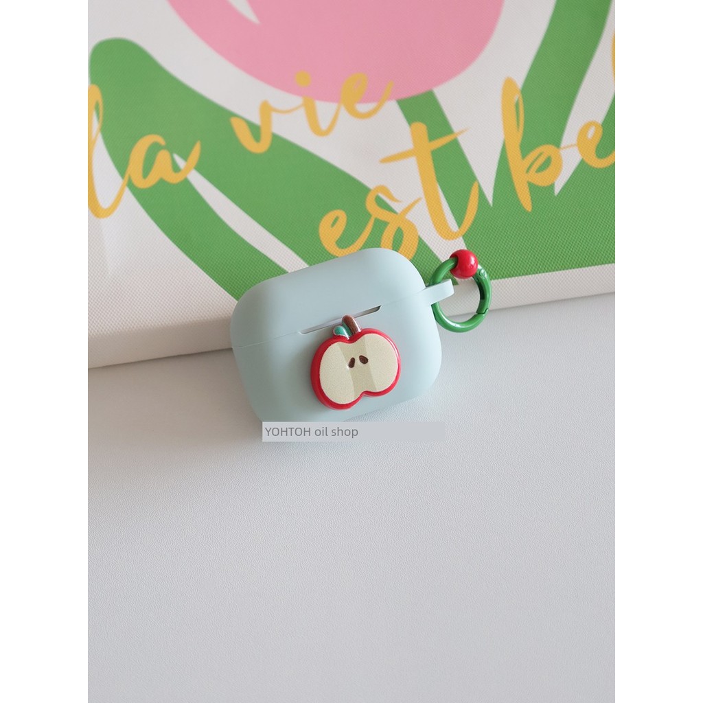 airpod pro 3 case เคสหูฟัง ชุดหูฟังบลูทูธไร้สายเคสนิ่มชิ้นเดียวกันกระแทก Apple