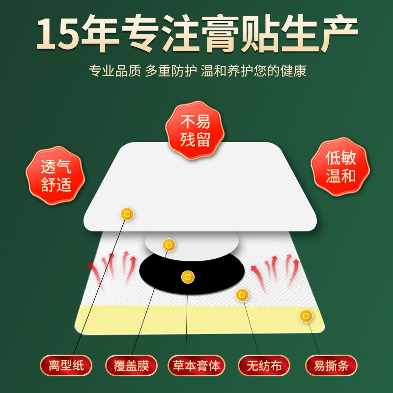 Sanv Patch Herbal Health Warm Moxibustion Patch Acupoint Patch Cream Patch OEM 113