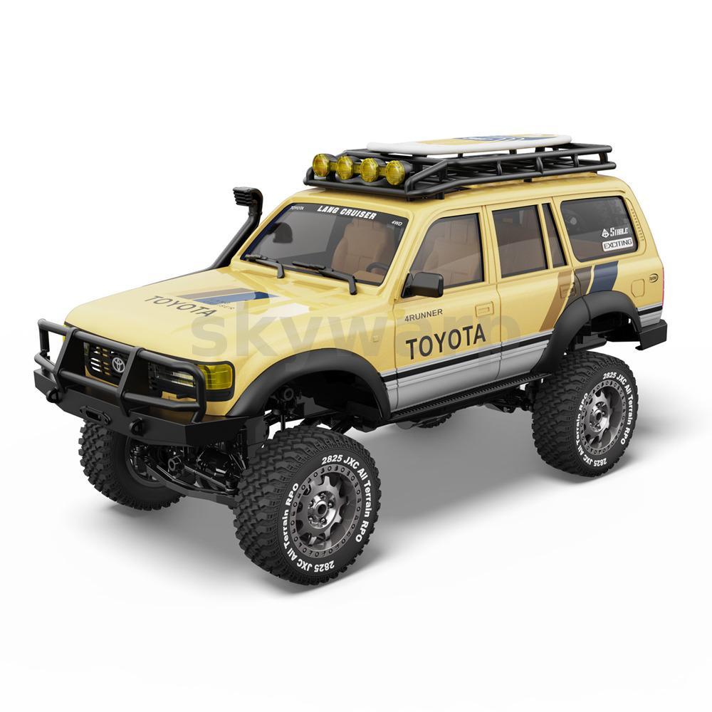 JXC C5826 RTR 1/12 2.4G 4WD RC รถ TOYOTA Land Cruiser LC80 Rock Crawler Off-Road ปีนเขารถบรรทุกสองคว