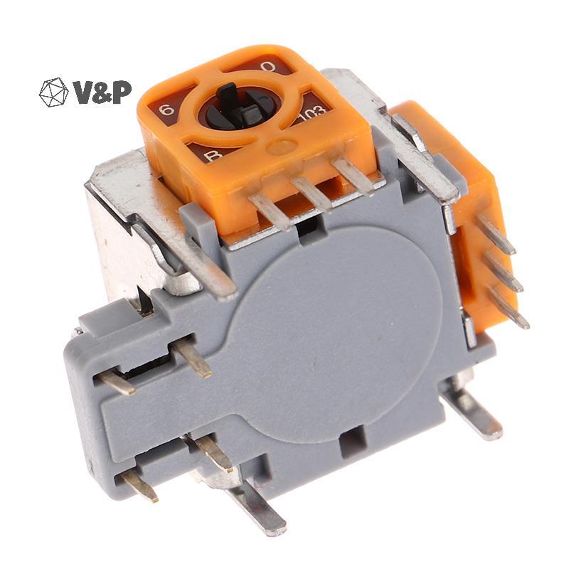 V & P เหมาะสําหรับ Hall Effect 3D จอยสติ๊กโมดูล Controller สําหรับ XBOX360 PS2 PS3 Analog Sensor Pot