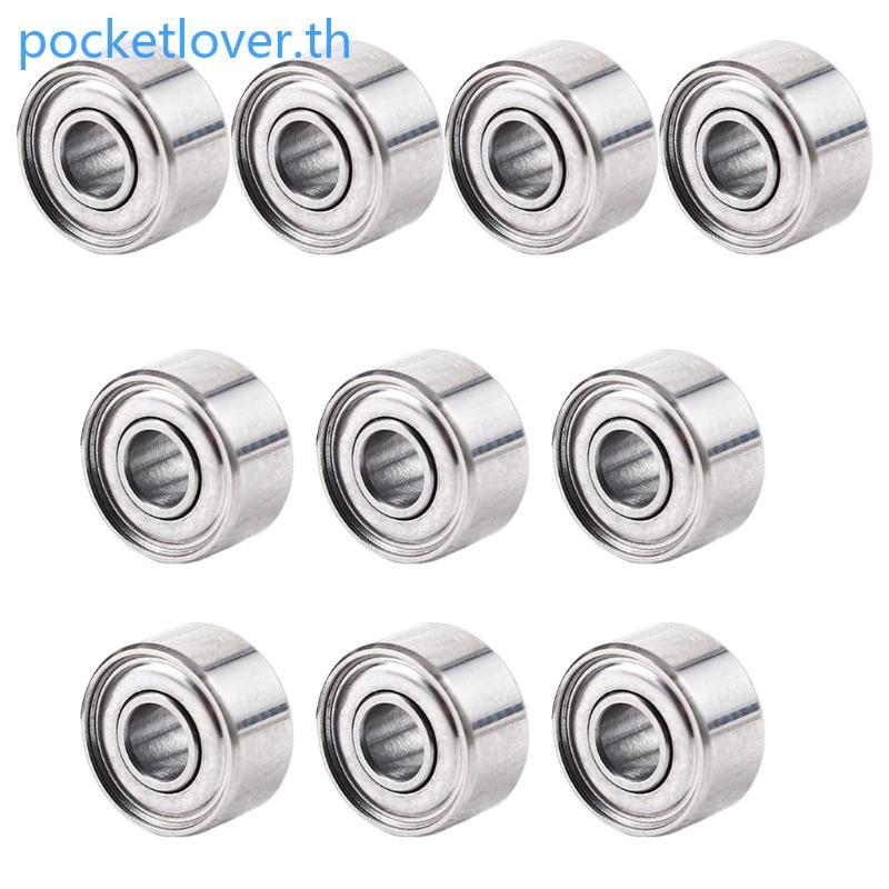 Poc 10 ชิ้นแบริ่งเหล็กคาร์บอน 693ZZ Deep-Grooves แบริ่ง Double-Shielding ABEC