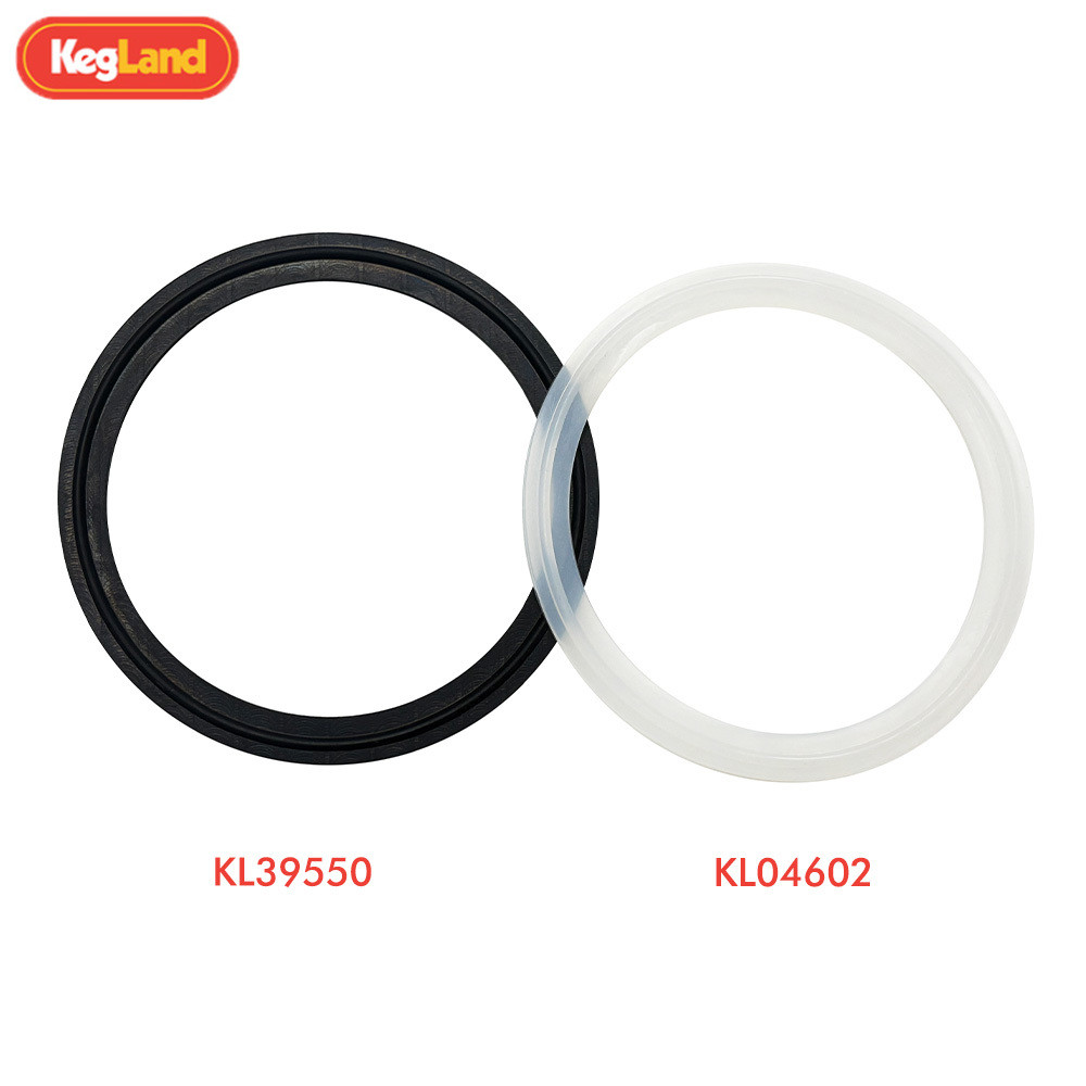 Kegland 4 นิ้ว TC ลูกปัดซีลซิลิโคน EPDM O-ring ซีลปะเก็นอุปกรณ์เสริมเบียร์ home brewing bar เครื่องม
