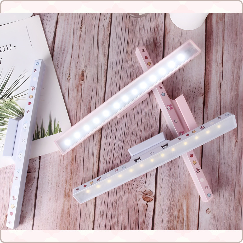 💡เปลี่ยนแสงได้ 3 สีในโคมเดียว!✨โคมไฟ LED ลาย sanrio ปรับไฟได้ 3 ระดับ สามารถชาร์จไฟได้ แบตเตอรี่ 1500 mAh ขนาด 32x4.5 cm