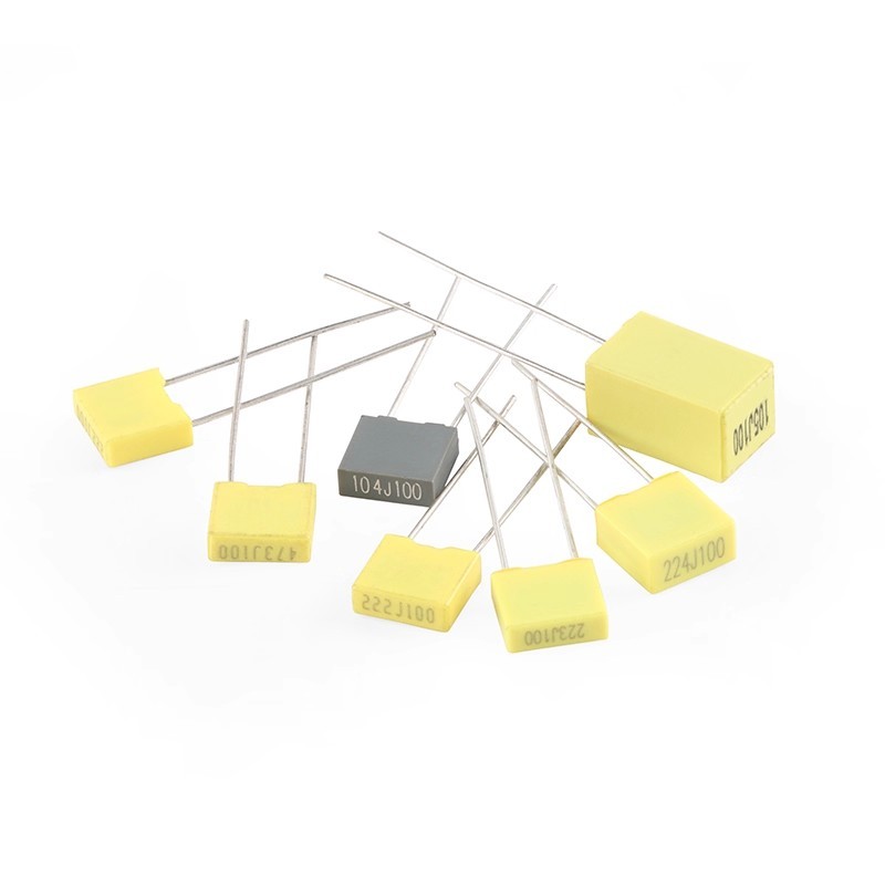 20pcs Polypropylene ความปลอดภัยฟิล์มพลาสติก 100V 1nF ~ 470nF 100nf 220nf 10nf 47uf 22nf 1nf 0.47uf 0