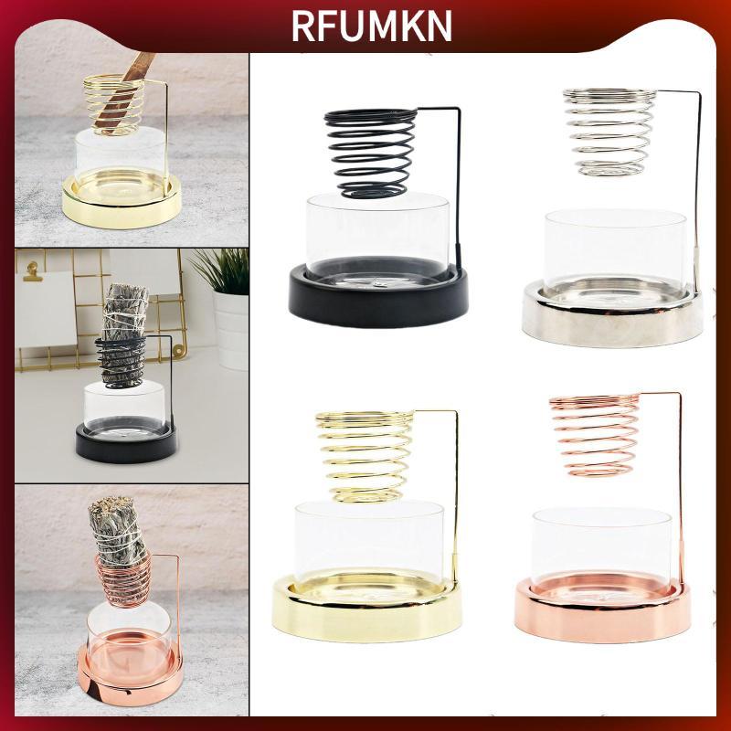 [rfumkn] Sage Holder Desktop Incense Holder Sage Bundle Burner Sage Bowl สําหรับห้องโยคะเดสก์ท็อป
