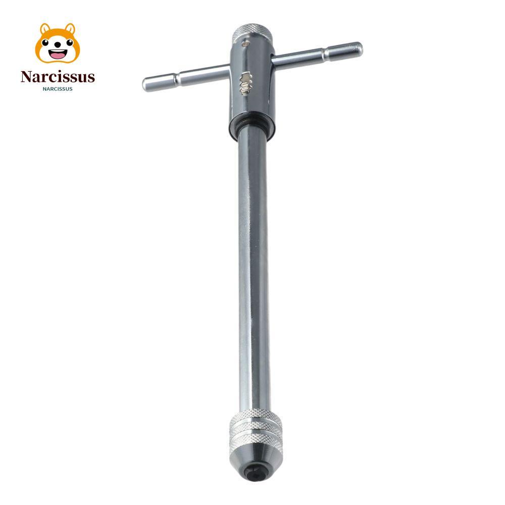 NARCISSUS ประแจดอกต๊าปแบบปรับได้ M3-M8 ด้ามวงล้อเหล็กกล้า สำหรับงานซ่อมบำรุง ทนทานสูง