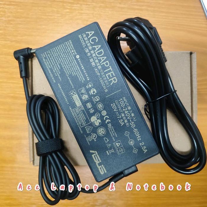 Asus แล็ปท็อปอะแดปเตอร์ชาร์จ A18-150P1A ADP-150CH B 20V 7.5A DC 6.0x3.7 มม. 150W สําหรับ TUF Gaming 