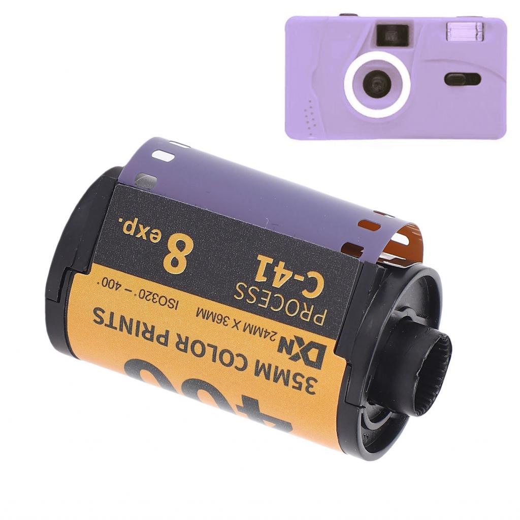 กล้องฟิล์มสี ISO 320?400 35 มม. ละติจูดการรับแสงกว้าง HD Negative สำหรับ 135 (8 แผ่น)
