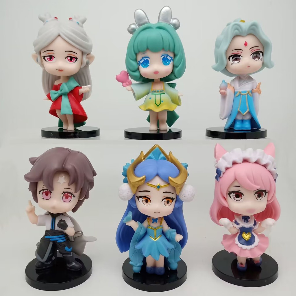 [จัดส่งด่วน] กล่องปริศนา King Glory รูป Yaomei Cai Wenji เกม สินค้าตุ๊กตา Cultural Creative เครื่องป