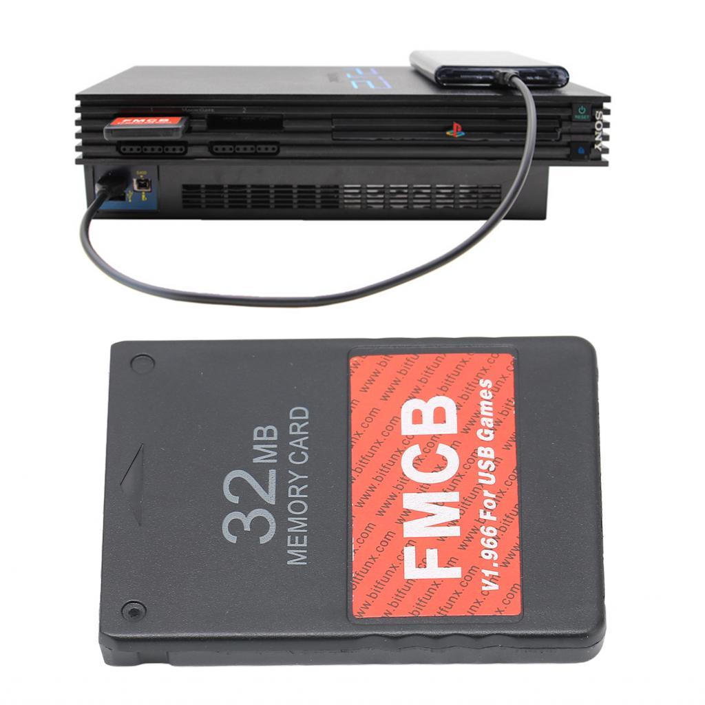 Ruba888 รองรับการ์ดหน่วยความจําเกม 32MB สําหรับเกม PS1 PS2 ความเข้ากันได้ที่ดีกว่าผู้ใช้ที่โหลดความเ
